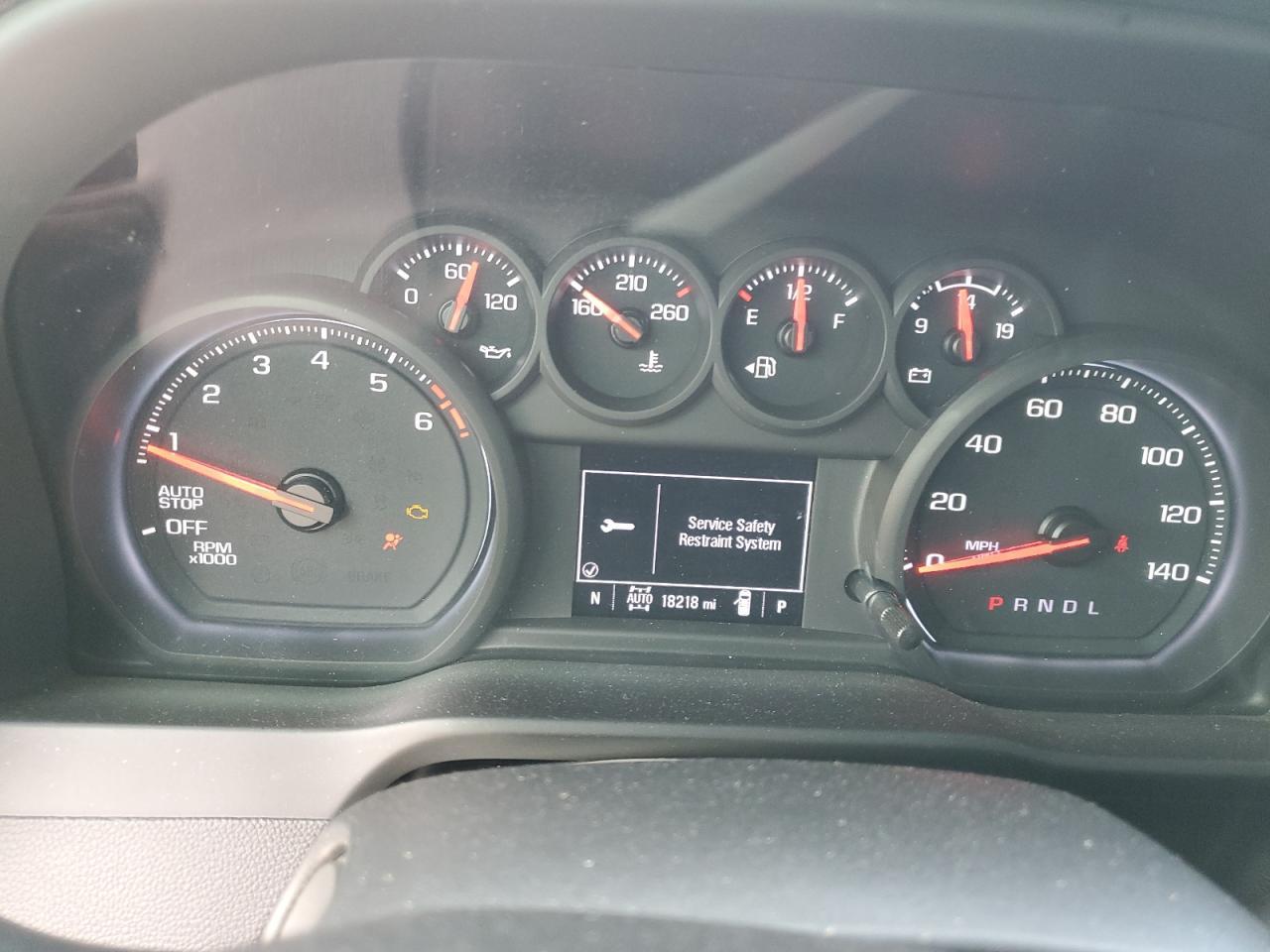 2022 CHEVROLET SILVERADO K1500 CUSTOM VIN:1GCPDBEK8NZ610806