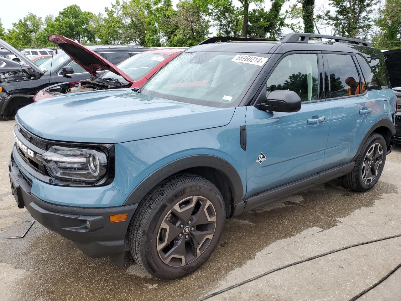 2022 FORD BRONCO SPORT OUTER BANKS VIN:3FMCR9C64NRD18620