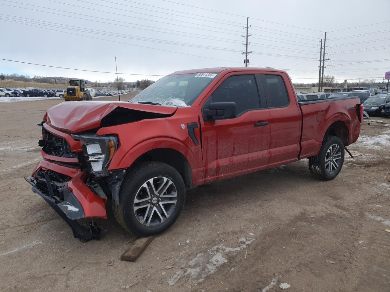 2023 FORD F150 SUPER CAB VIN:1FTEX1EP9PKD71086