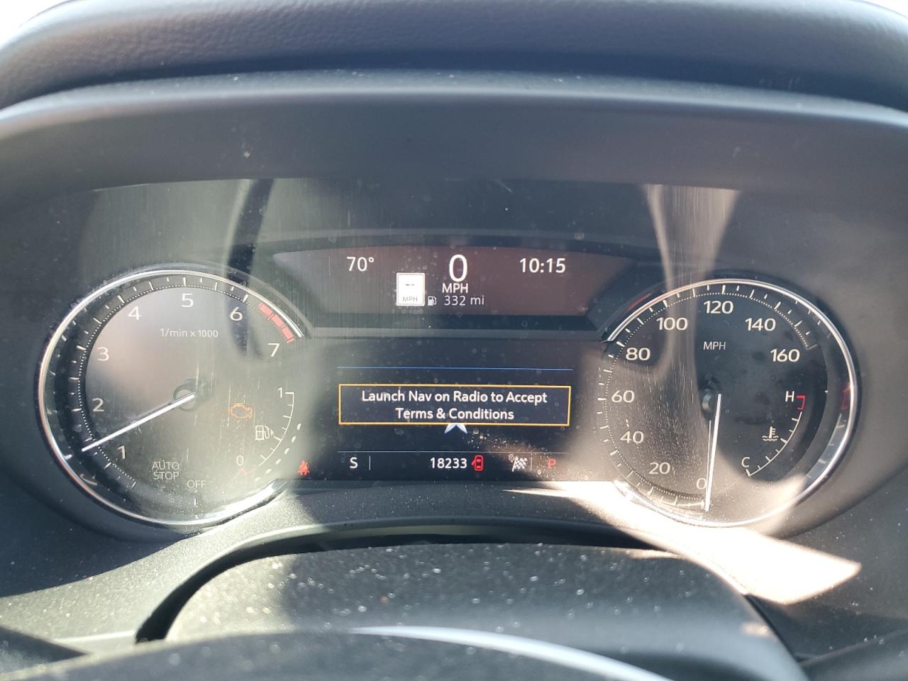 2023 CADILLAC CT4 LUXURY VIN:1G6DK5RK9P0116744