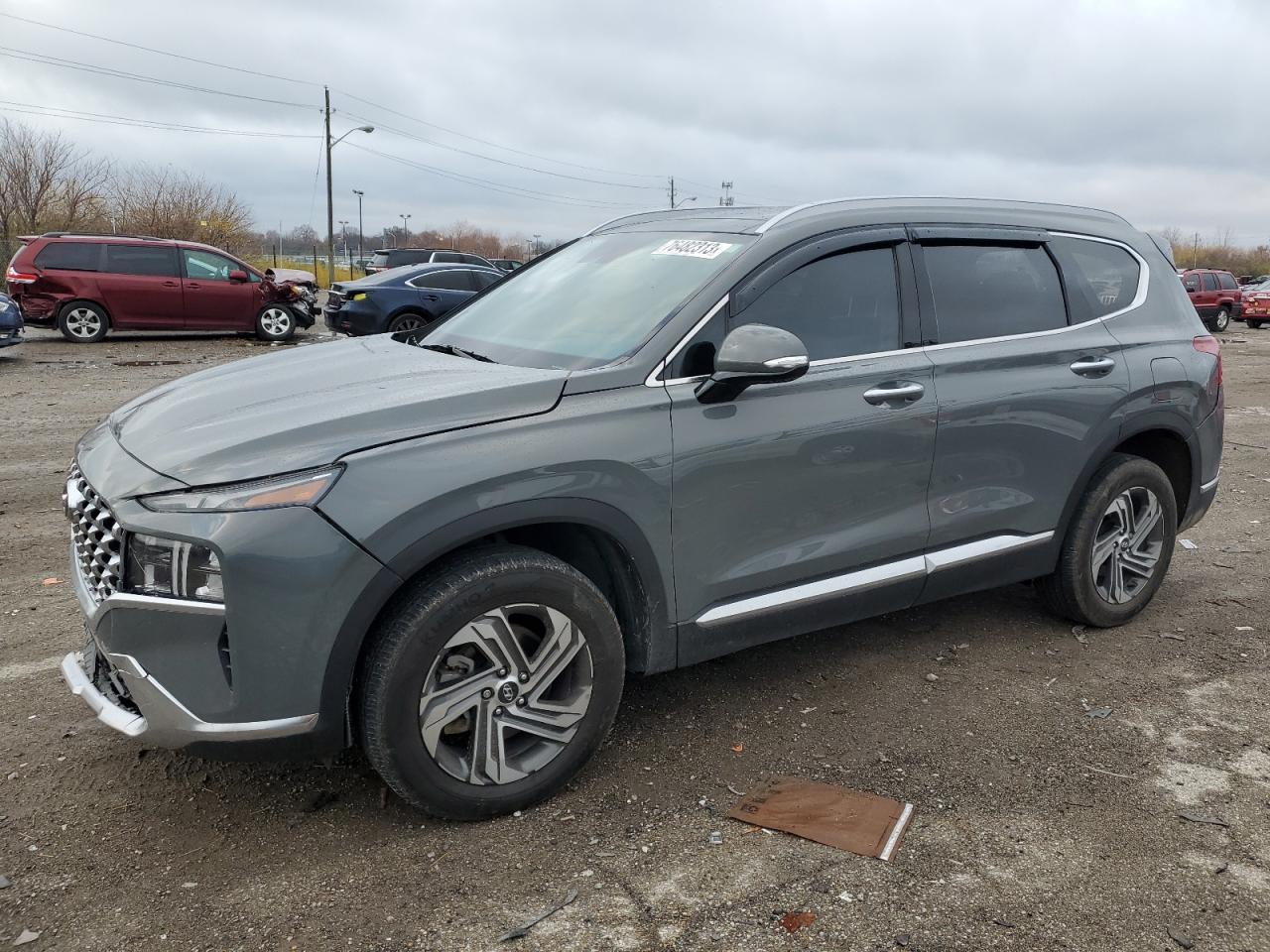 2022 HYUNDAI SANTA FE SEL VIN:5NMS3DAJ0NH473998