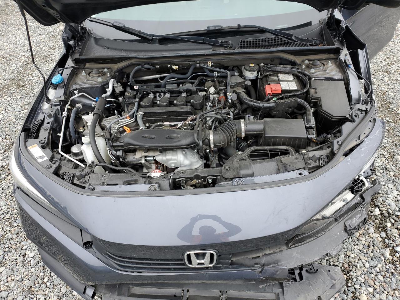 2022 HONDA CIVIC EX VIN:JHMFE1F71NX008837