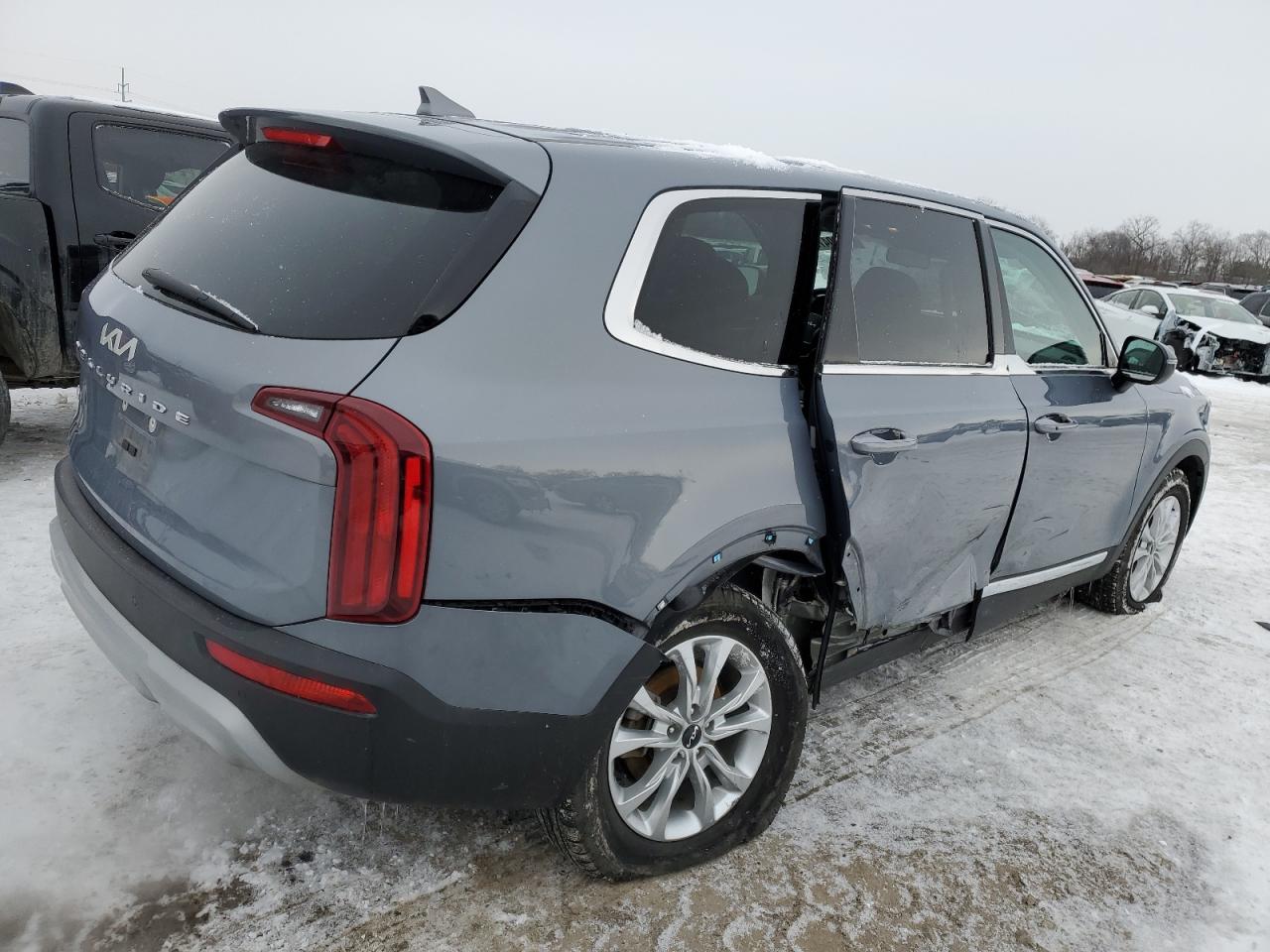 2022 KIA TELLURIDE LX VIN:5XYP2DHCXNG266268