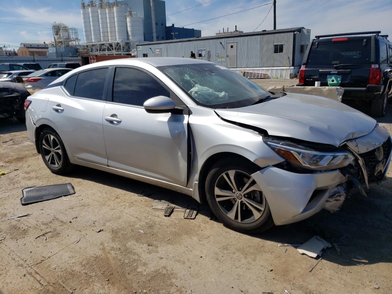 2022 NISSAN SENTRA SV VIN:3N1AB8CV8NY234309