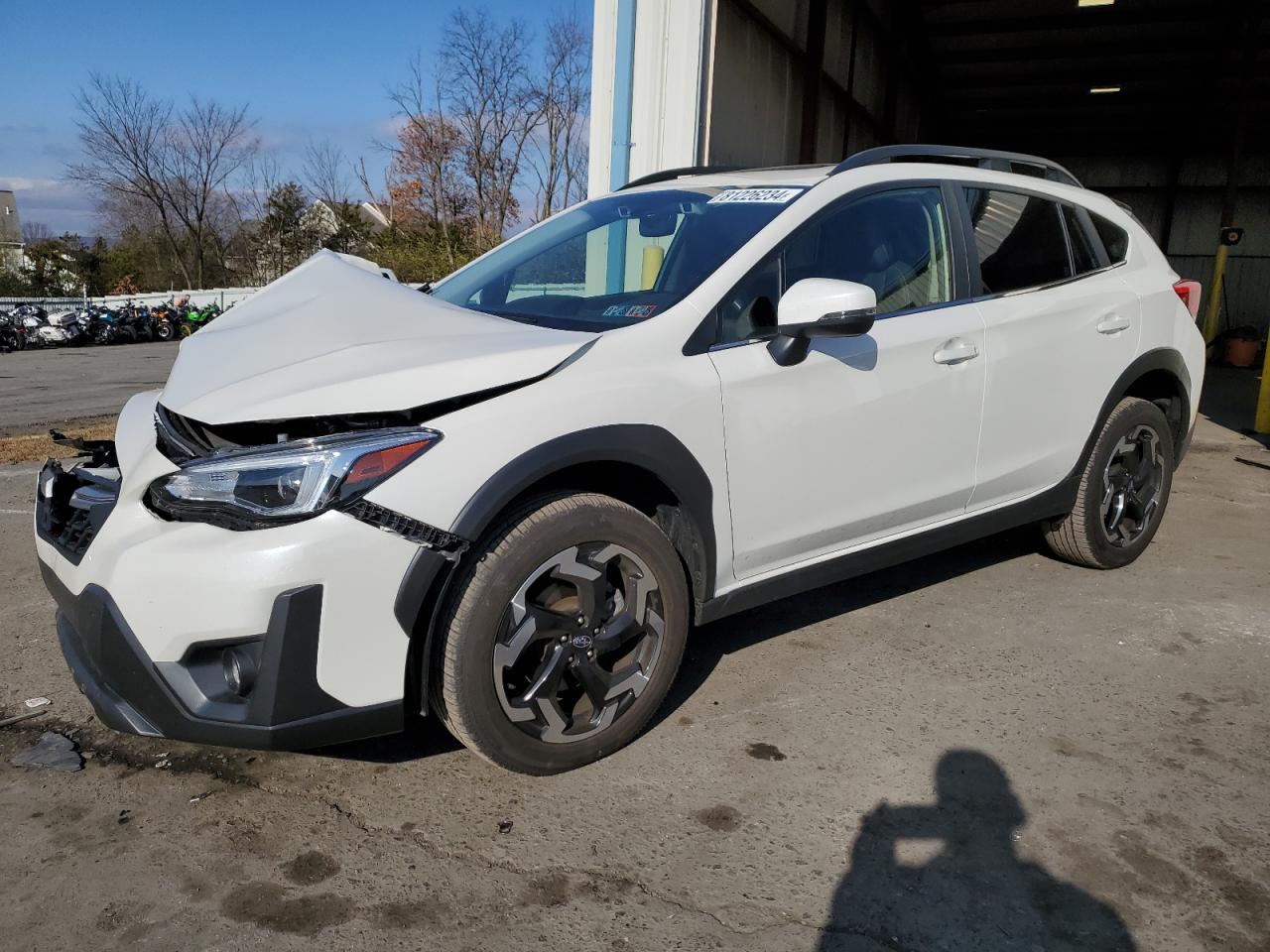 2022 SUBARU CROSSTREK LIMITED VIN:JF2GTHMC8NH282276