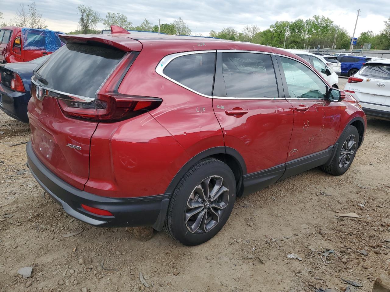 2022 HONDA CR-V EX VIN:7FARW2H57NE023046