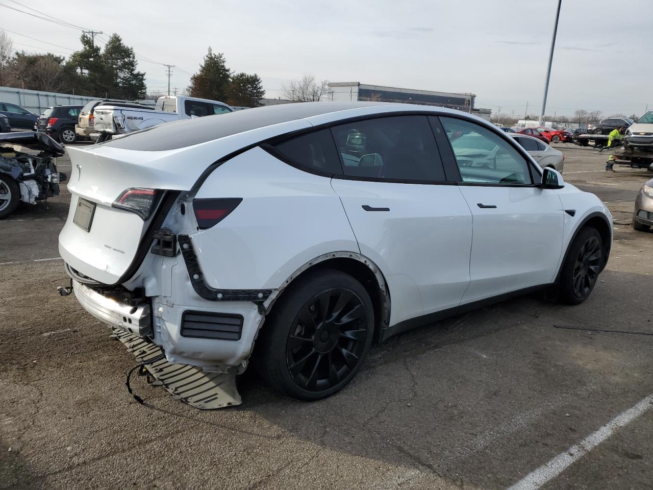 2022 TESLA MODEL Y  VIN:7SAYGDEE7NF312709