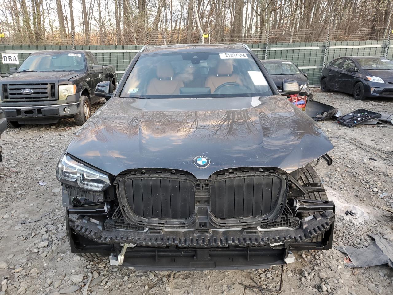 2022 BMW X3 XDRIVE30I VIN:5UX53DP00N9M55796