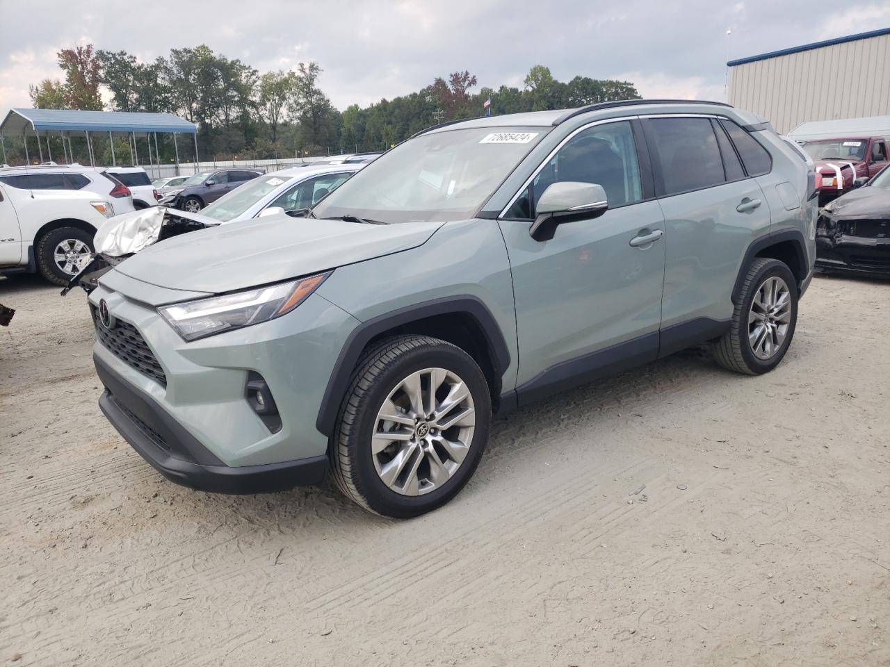 2022 TOYOTA RAV4 XLE PREMIUM VIN:2T3C1RFVXNW215017