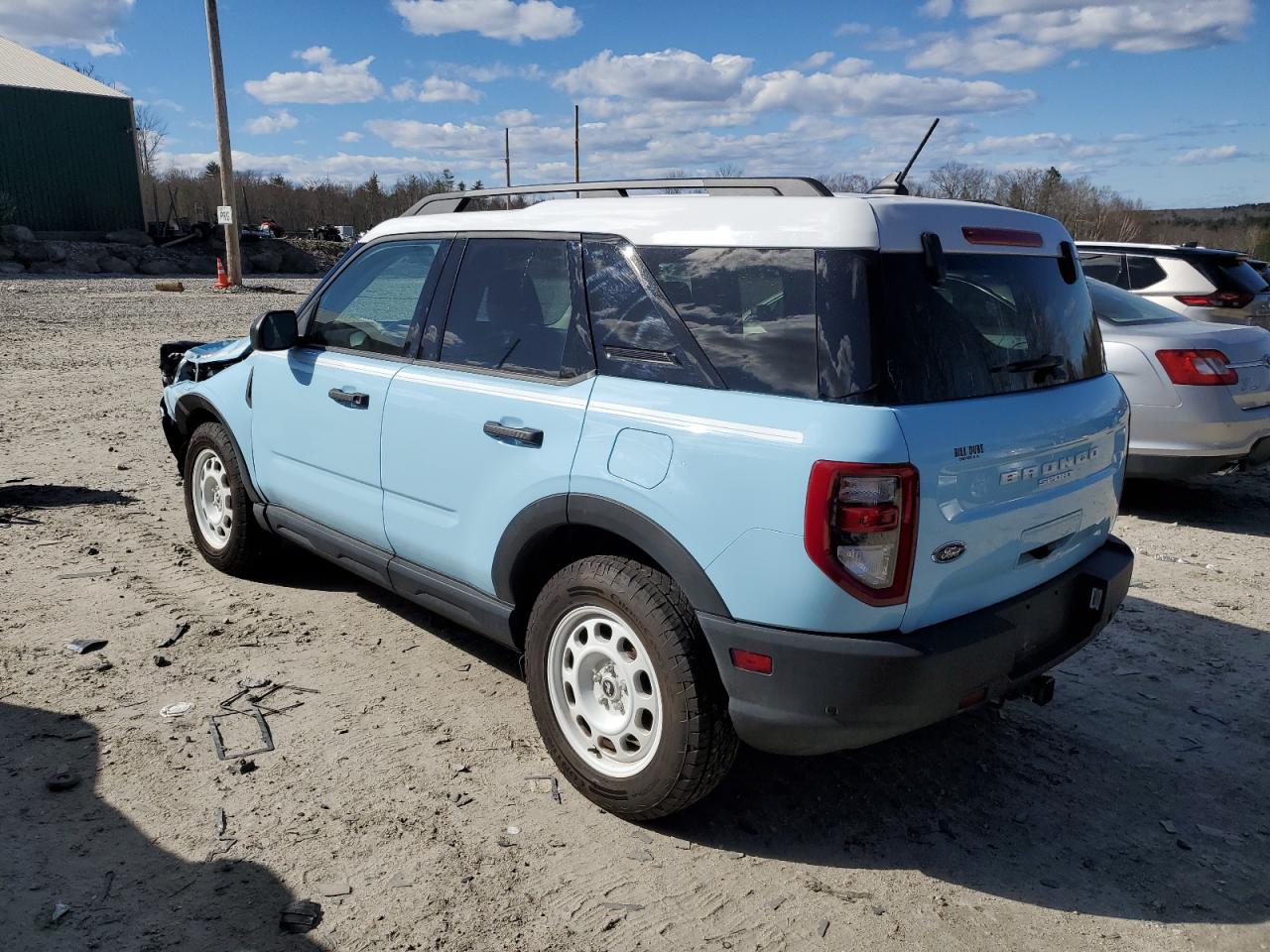 2023 FORD BRONCO SPORT HERITAGE VIN:3FMCR9G68PRE05160