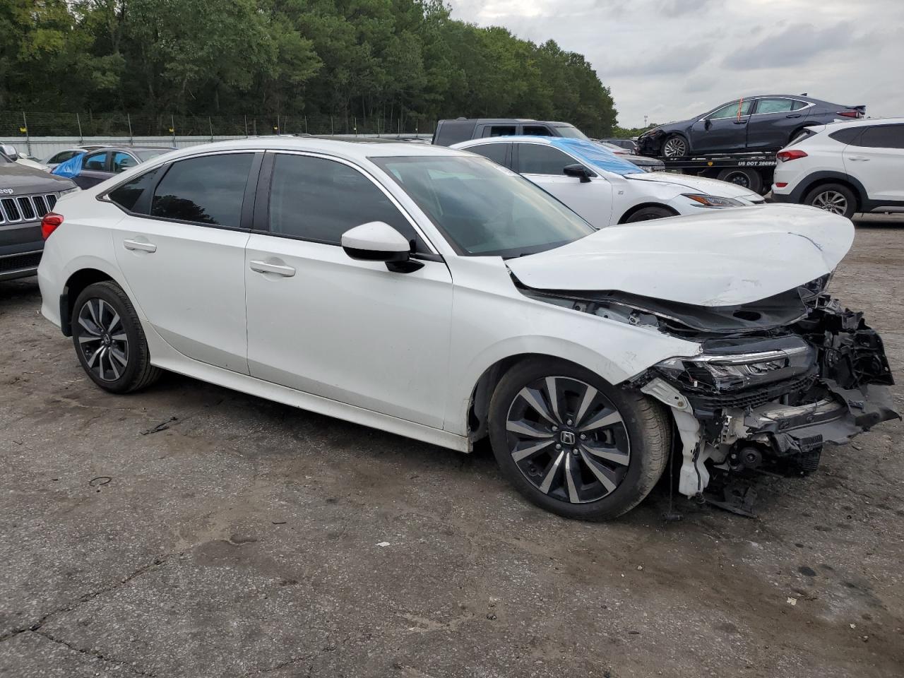 2022 HONDA CIVIC EX VIN:2HGFE1F7XNH313891