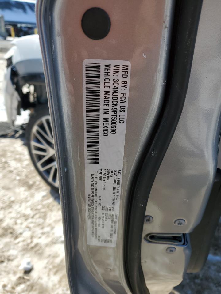 2023 JEEP COMPASS LIMITED VIN:3C4NJDCN9PT500690