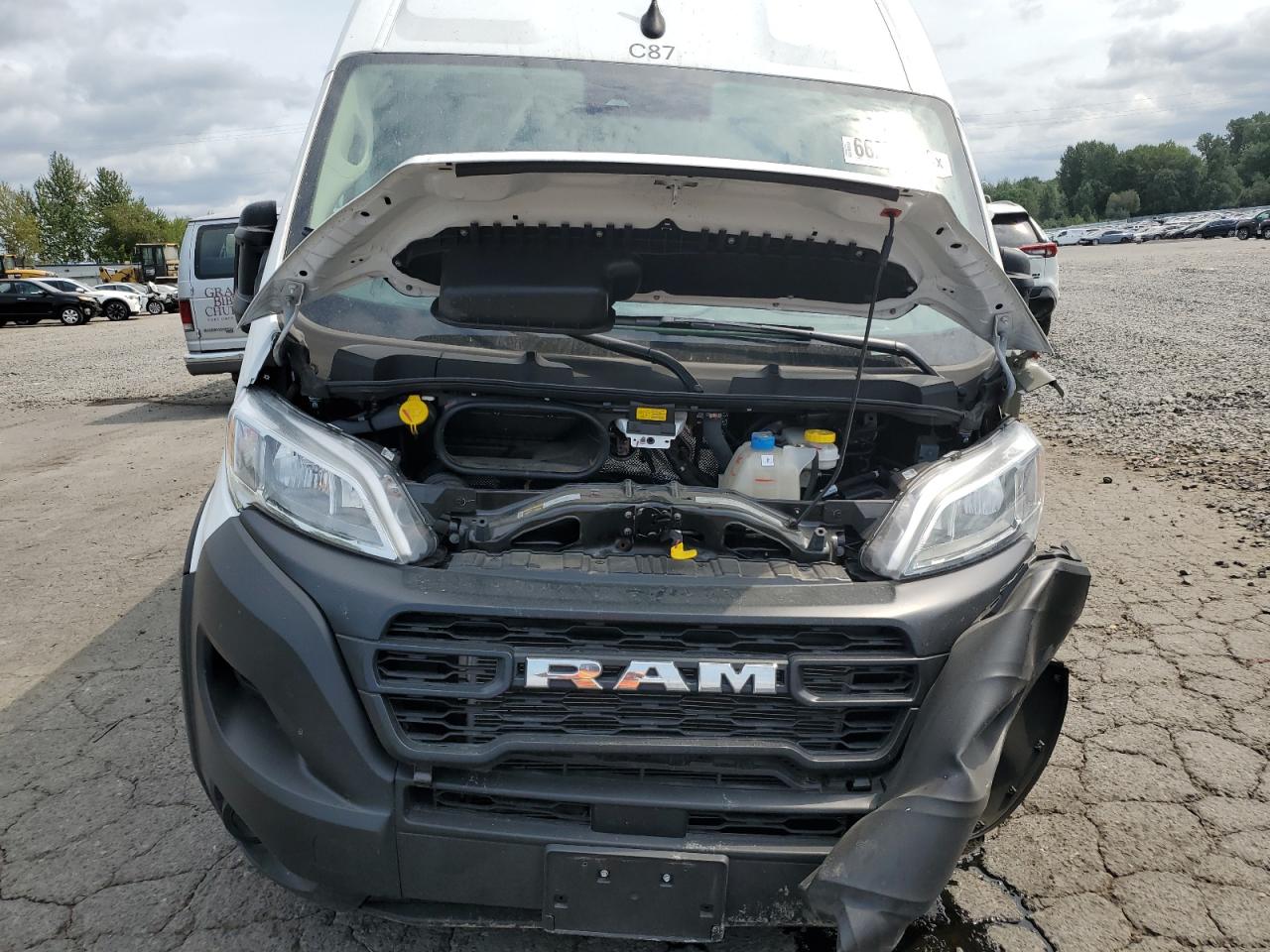 2023 RAM PROMASTER 2500 2500 HIGH VIN:3C6LRVDG4PE590624