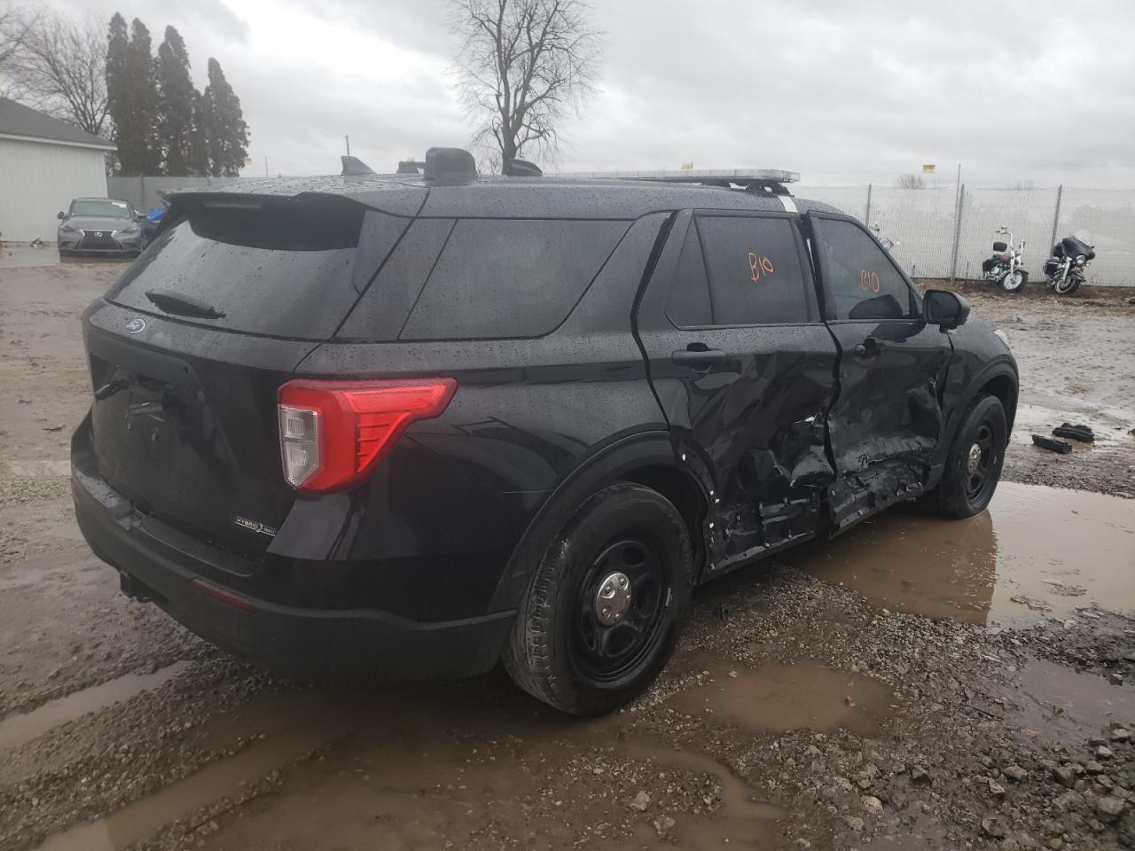 2022 FORD EXPLORER POLICE INTERCEPTOR VIN:1FM5K8AW7NNA02030