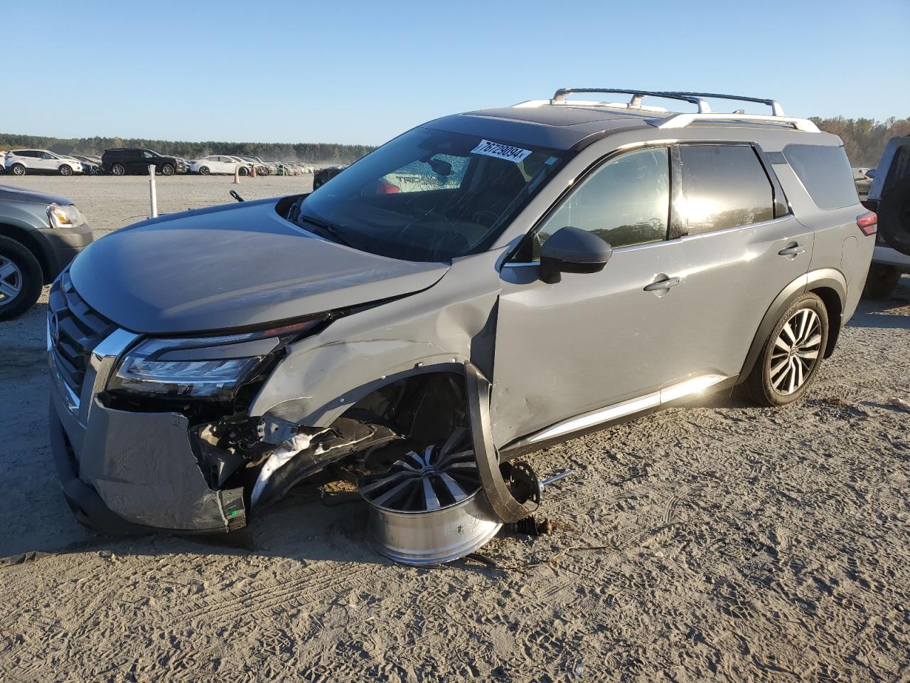 2024 NISSAN PATHFINDER PLATINUM VIN:5N1DR3DJ6RC214767