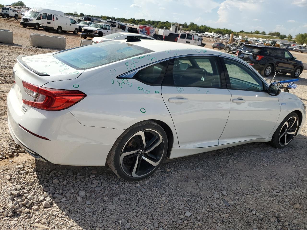 2022 HONDA ACCORD HYBRID SPORT VIN:1HGCV3F28NA043237