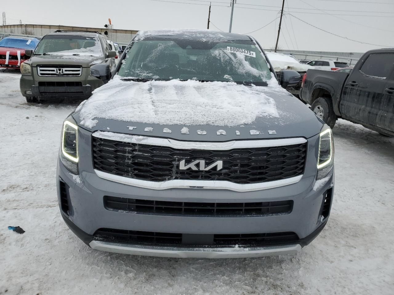 2022 KIA TELLURIDE LX VIN:5XYP2DHCXNG266268