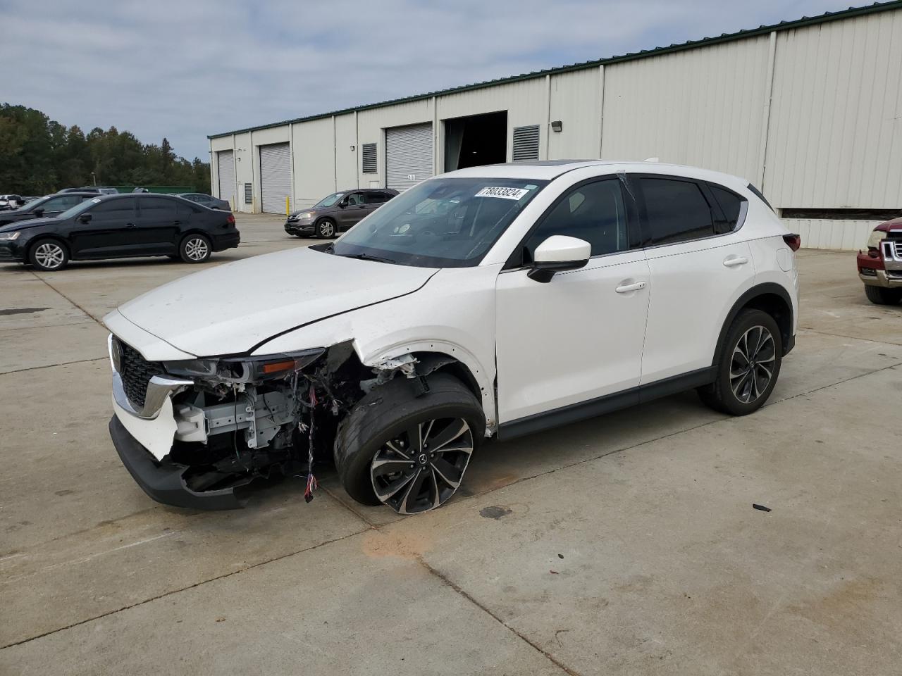 2022 MAZDA CX-5 PREMIUM VIN:JM3KFBDM7N1580338