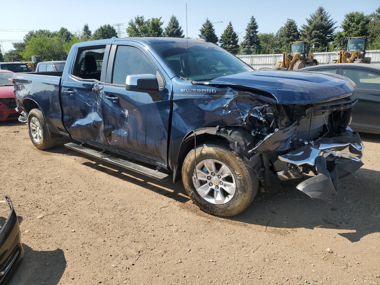 2022 CHEVROLET SILVERADO LTD K1500 LT VIN:1GCUYDED1NZ119434