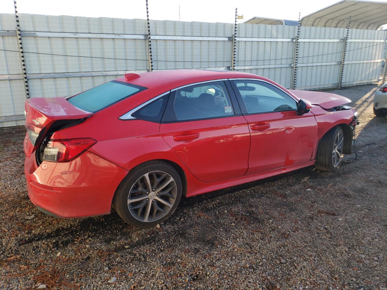 2022 HONDA CIVIC TOURING VIN:2HGFE1F97NH310237