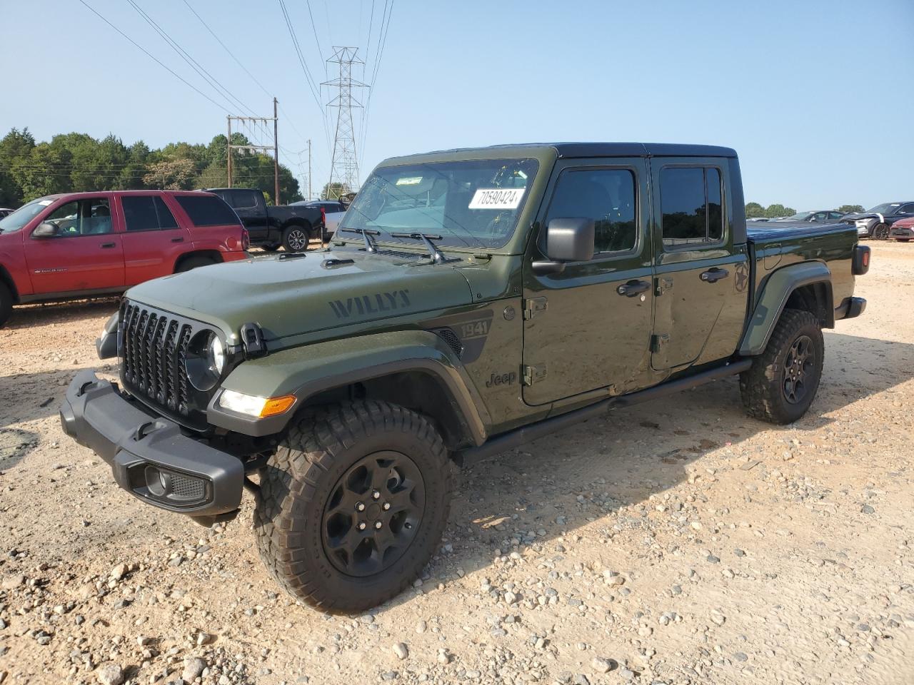 2023 JEEP GLADIATOR SPORT VIN:1C6HJTAG5PL574414