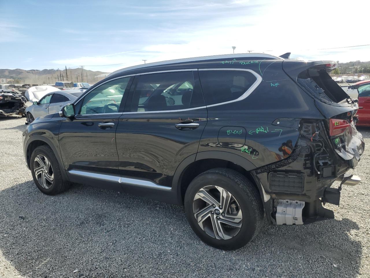 2023 HYUNDAI SANTA FE SEL PREMIUM VIN:5NMS3DAJ3PH504843