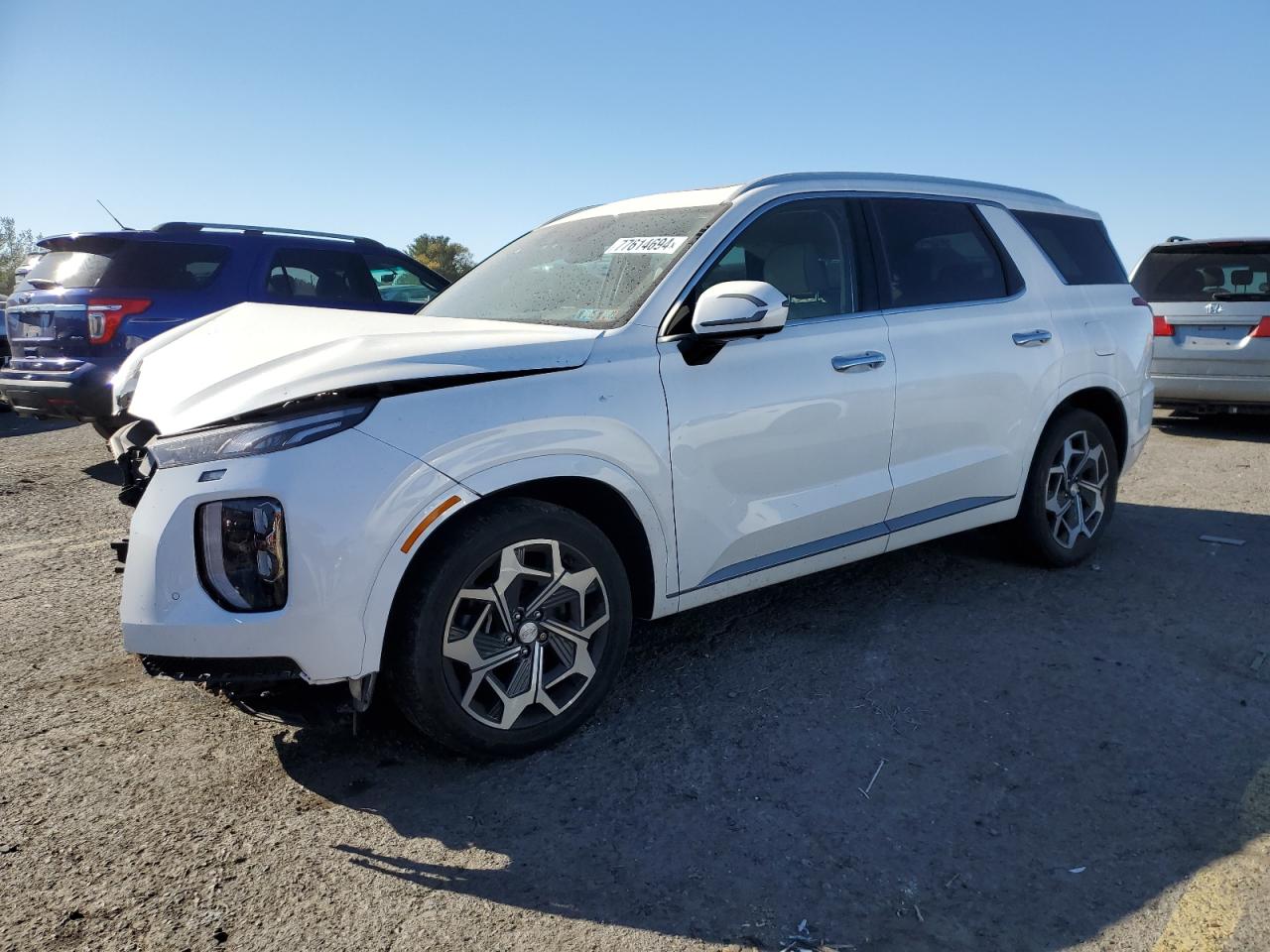 2022 HYUNDAI PALISADE CALLIGRAPHY VIN:KM8R7DHE5NU345160