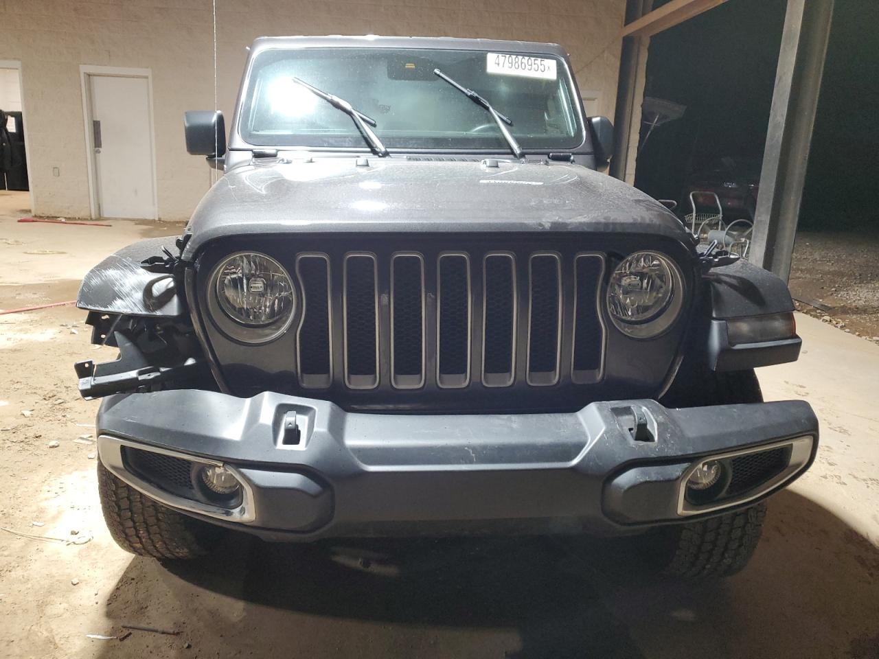 2022 JEEP WRANGLER UNLIMITED SAHARA VIN:1C4HJXEG1NW109232