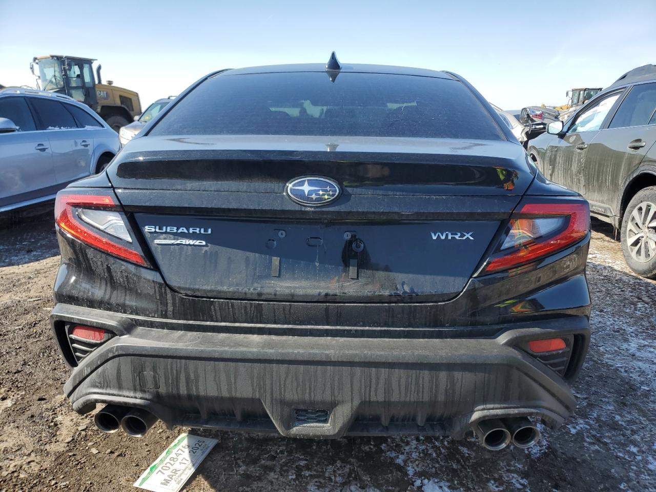 2024 SUBARU WRX  VIN:JF1VBAB60R9817197