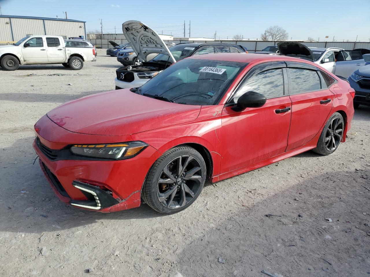 2022 HONDA CIVIC SPORT VIN:2HGFE2F5XNH537375