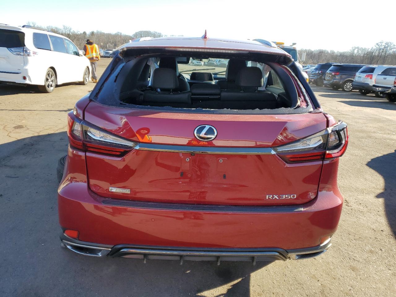 2022 LEXUS RX 350 F-SPORT VIN:2T2SZMDA7NC311202