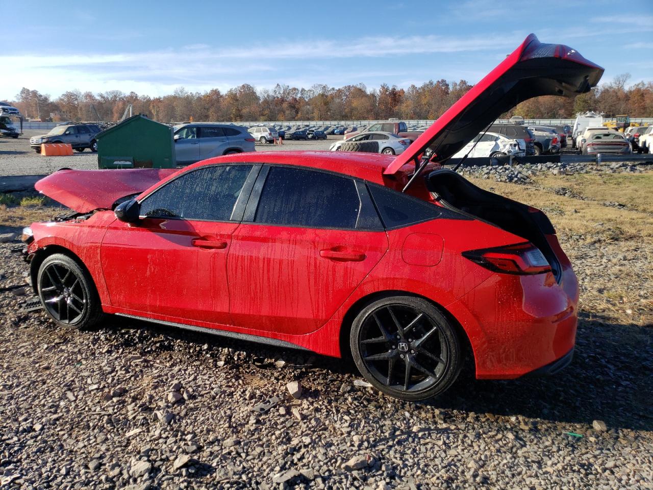 2022 HONDA CIVIC SPORT VIN:19XFL2H89NE003338