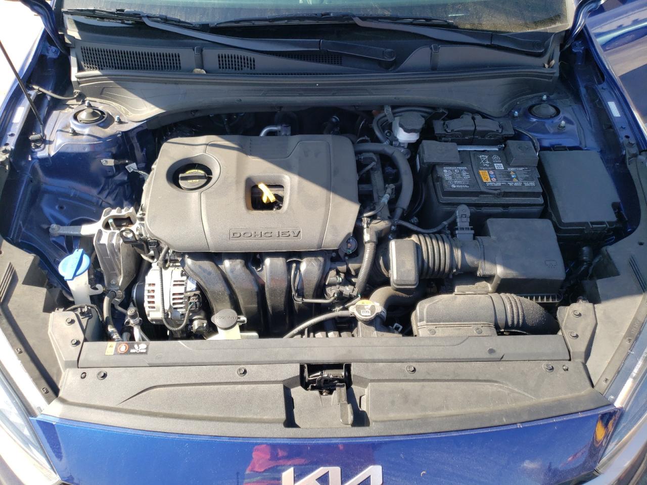 2022 KIA FORTE FE VIN:3KPF24AD9NE455327