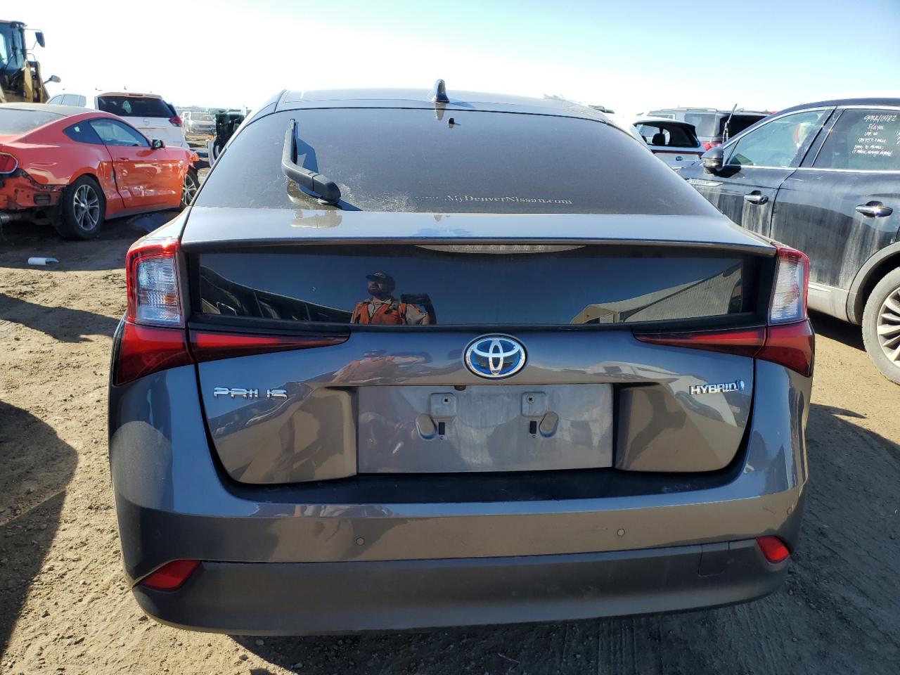 2022 TOYOTA PRIUS NIGHT SHADE VIN:JTDKAMFU9N3160875