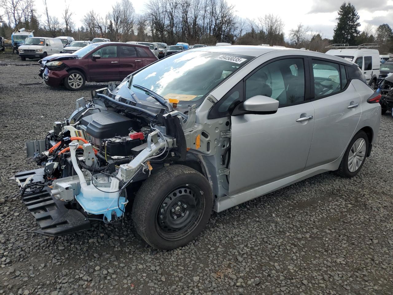 2024 NISSAN LEAF S VIN:1N4AZ1BV7RC556039