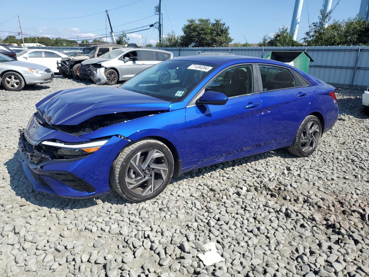 2024 HYUNDAI ELANTRA SEL VIN:KMHLS4DG0RU752322