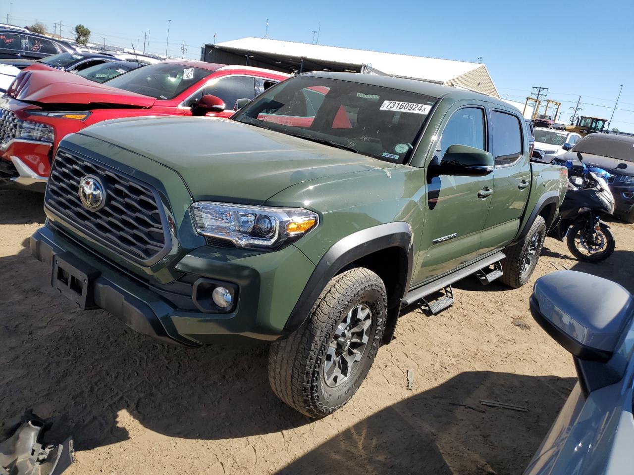 2022 TOYOTA TACOMA DOUBLE CAB VIN:3TMCZ5AN3NM467945