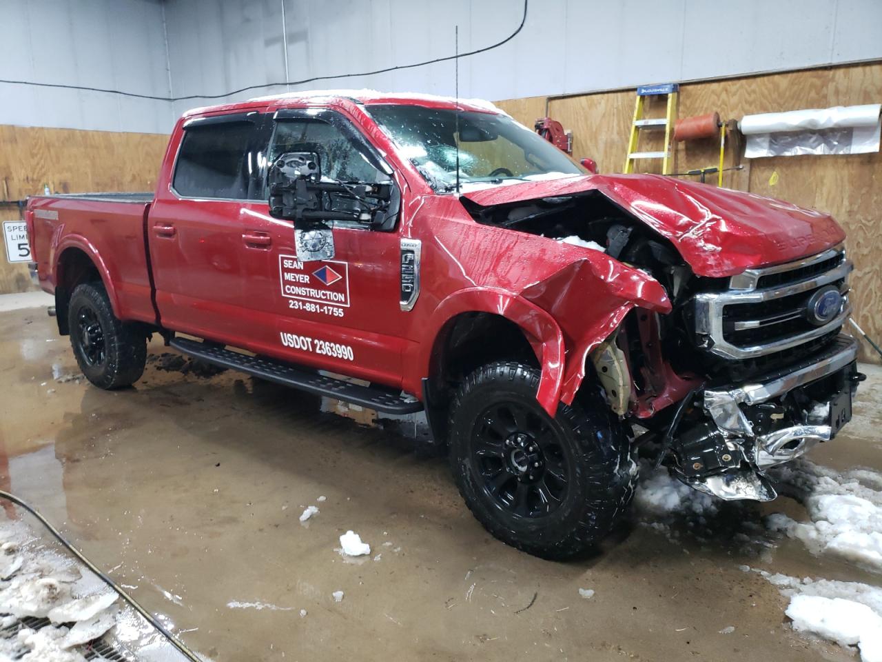 2022 FORD F250 SUPER DUTY VIN:1FT7W2BNXNED03489