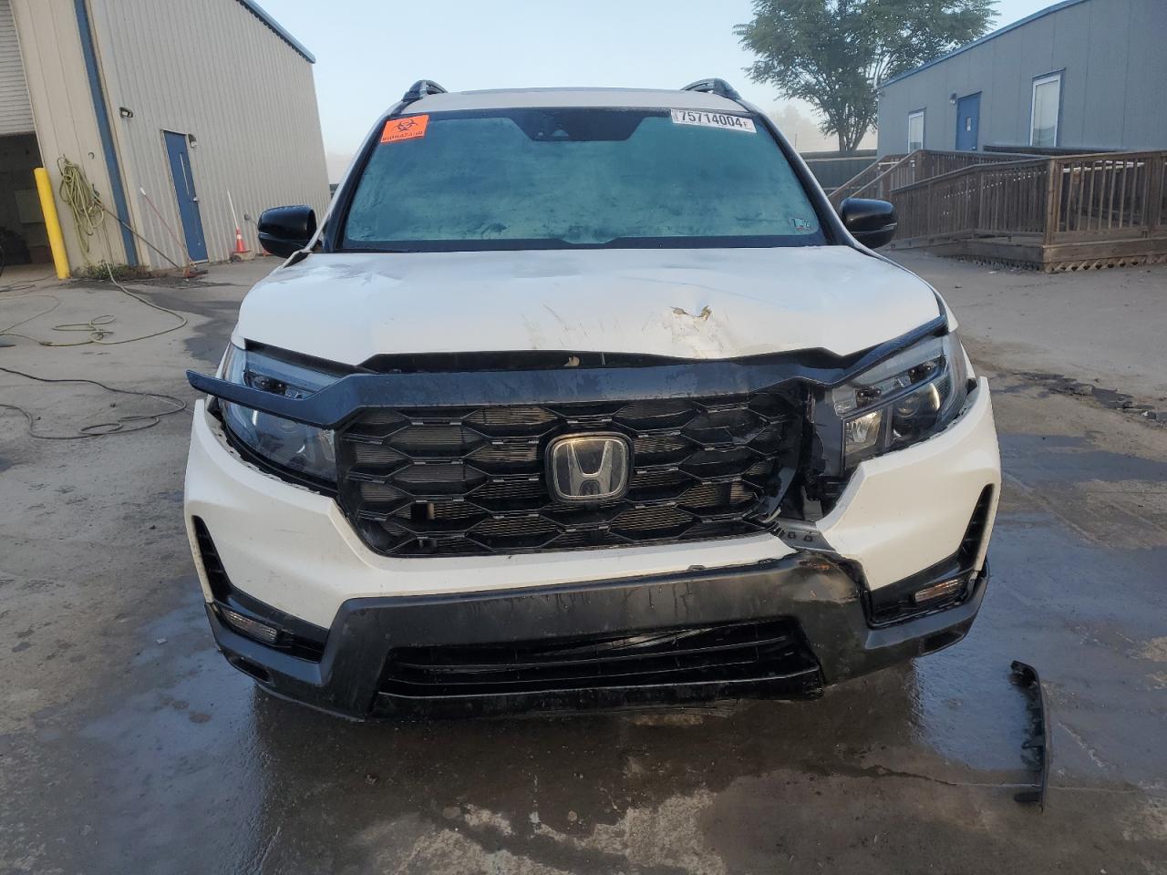 2022 HONDA PASSPORT ELITE VIN:5FNYF8H00NB009729