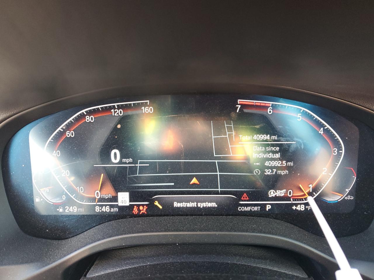 2022 BMW X3 XDRIVE30I VIN:5UX53DP06N9L27546