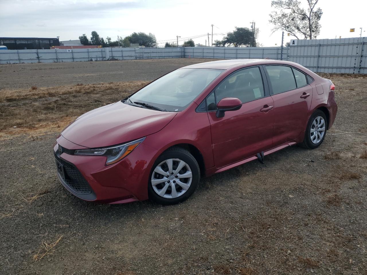 2022 TOYOTA COROLLA LE VIN:JTDEPMAE3NJ232452