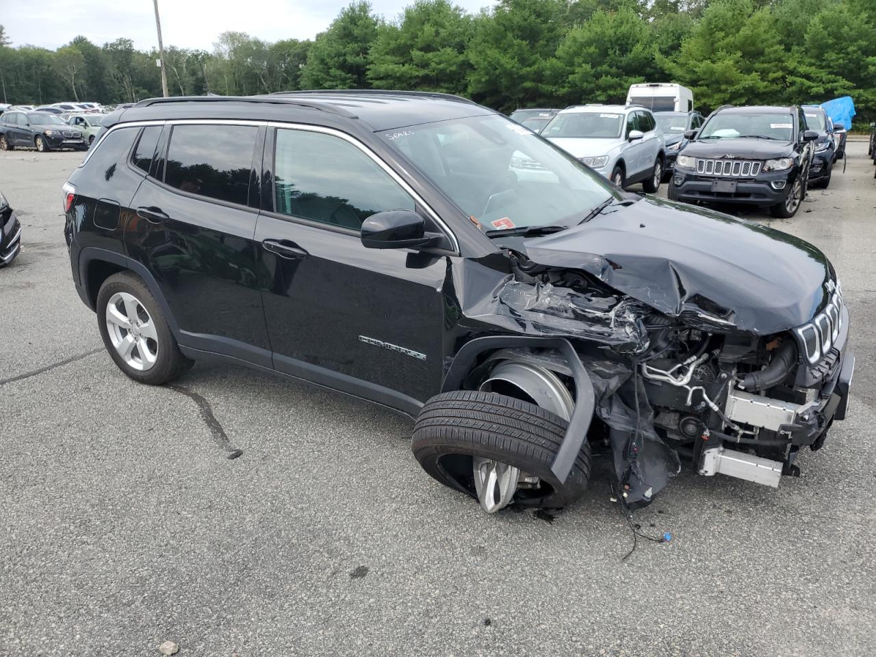 2022 JEEP COMPASS LATITUDE VIN:3C4NJDBB9NT122696