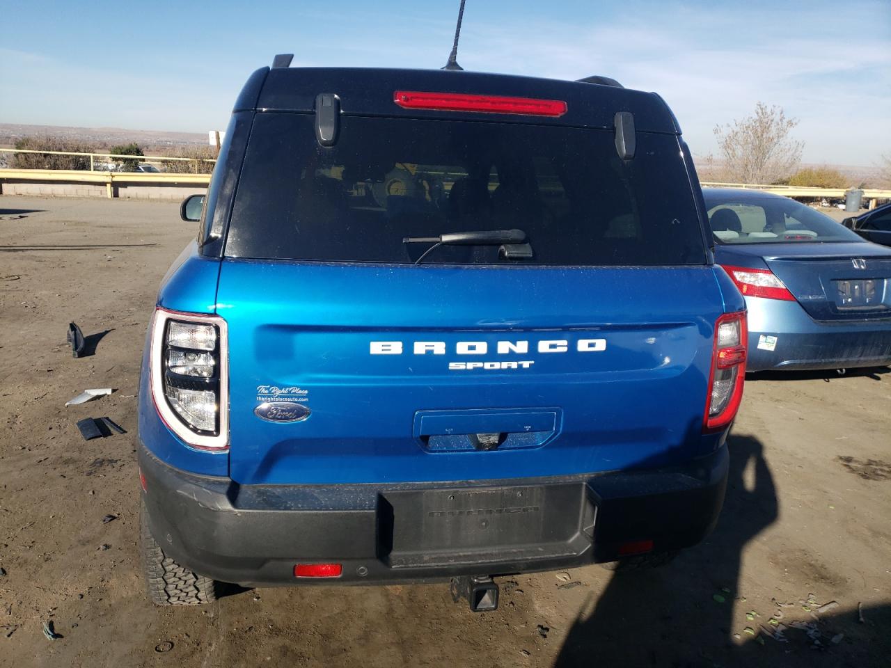 2022 FORD BRONCO SPORT BADLANDS VIN:3FMCR9D97NRD46422
