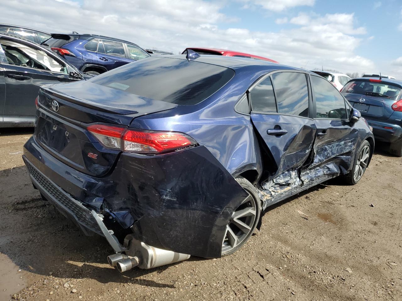 2022 TOYOTA COROLLA SE VIN:5YFS4MCE3NP116527