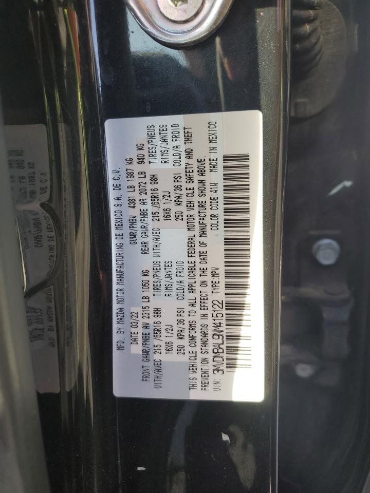 2022 MAZDA CX-30  VIN:3MVDMBAL9NM415122