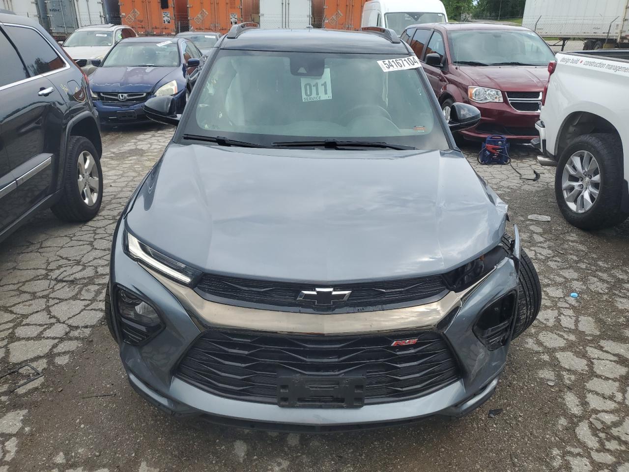 2022 CHEVROLET TRAILBLAZER RS VIN:KL79MTSL1NB041783