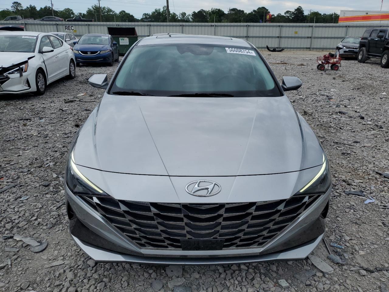 2022 HYUNDAI ELANTRA LIMITED VIN:5NPLP4AG9NH077181