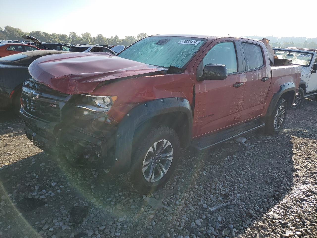 2022 CHEVROLET COLORADO Z71 VIN:1GCGTDEN4N1107894