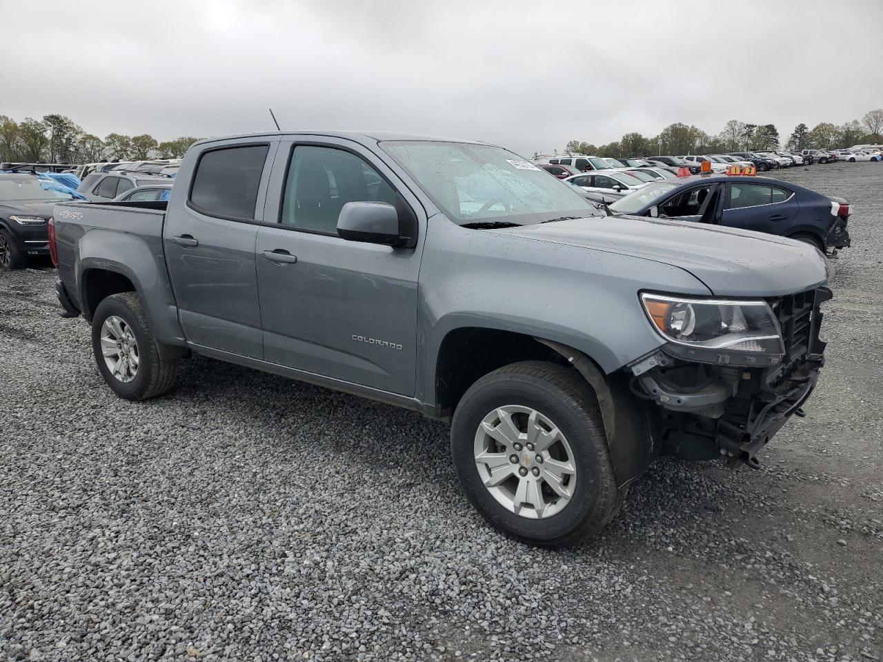 2022 CHEVROLET COLORADO LT VIN:1GCGTCENXN1307091