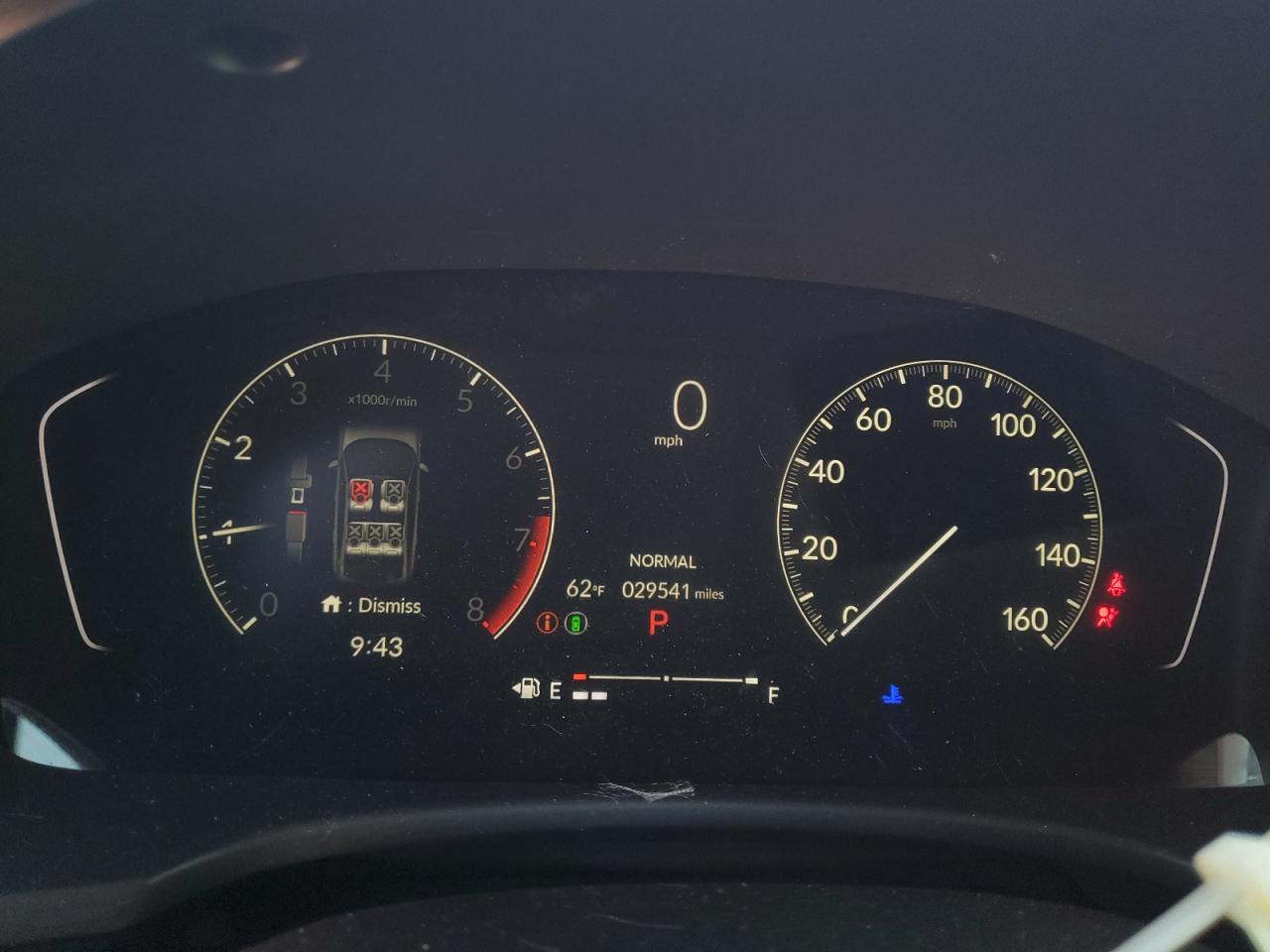 2023 HONDA CIVIC SPORT VIN:2HGFE2F58PH505835